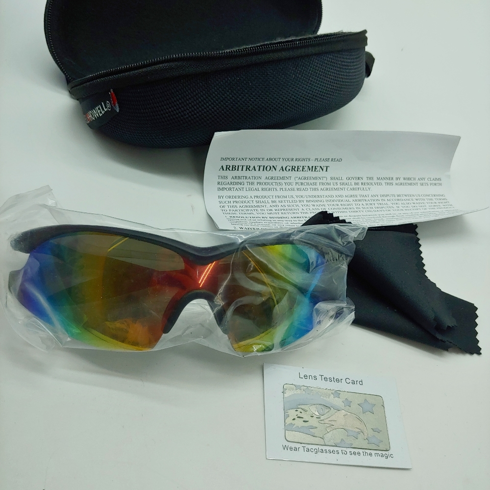NEW Bell + Howell | Tac Polarized Glasses + Case